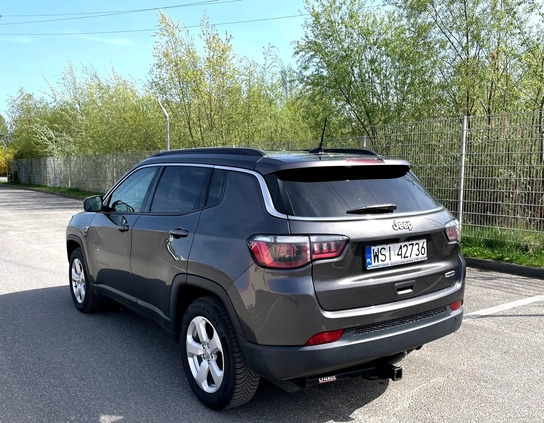 Jeep Compass cena 75900 przebieg: 58000, rok produkcji 2019 z Żmigród małe 172